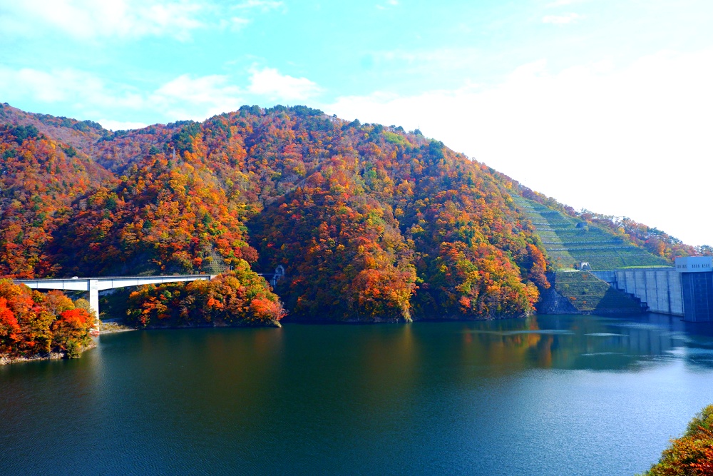 Nagai Dam (Lake Nagai Hyakushu)