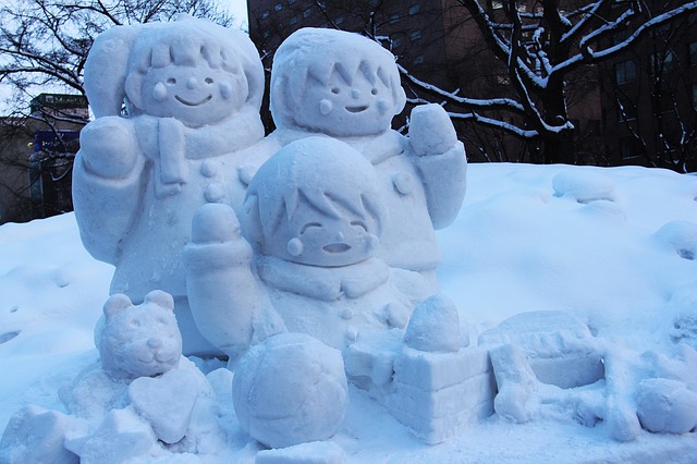 第19回 山寺こけし雪だるま祭り