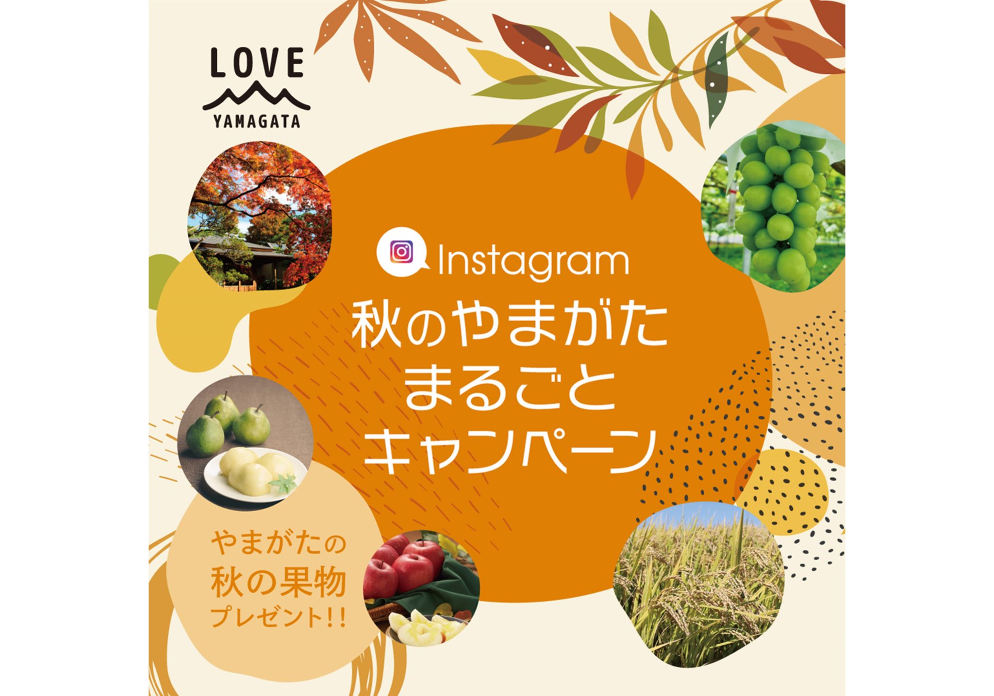 【Instagram】秋のやまがた まるごと キャンペーン