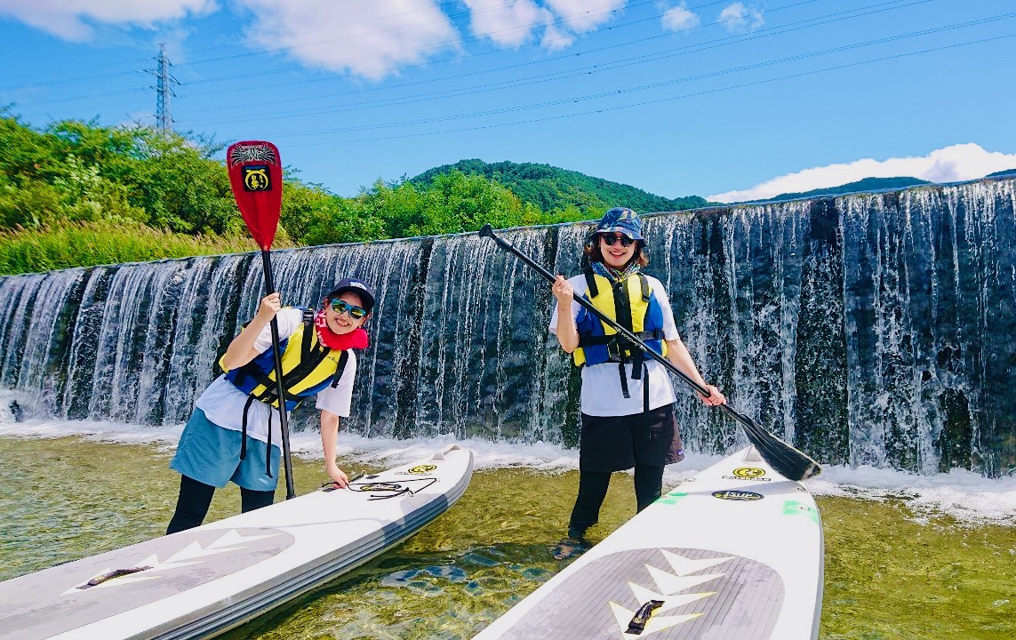 [Feature] Mamigasaki SUP! Try standup paddleboarding in Yamagata City