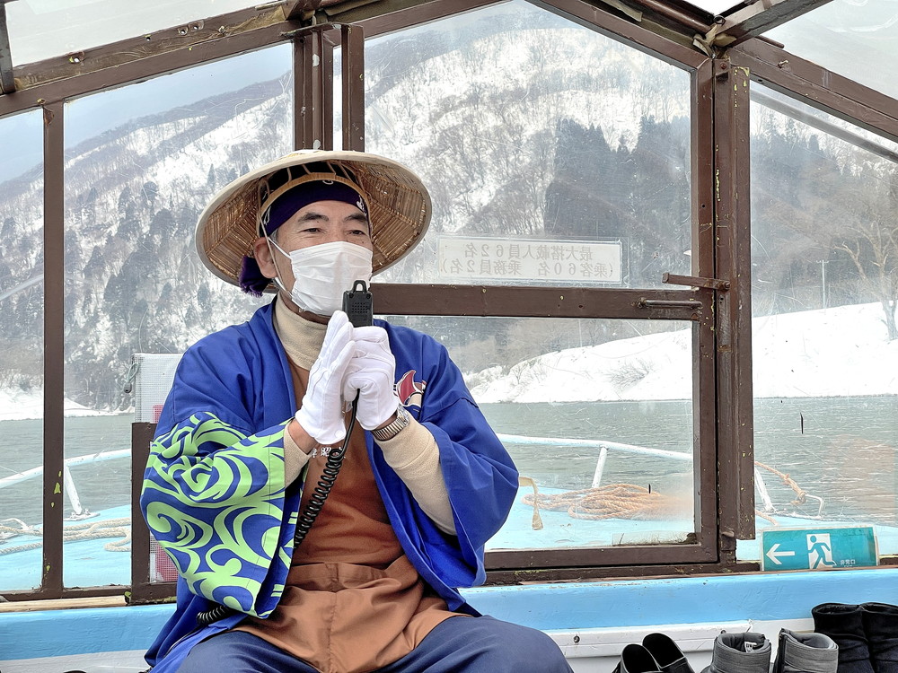 [Feature] Mogami Gorge Basho Line! Boat ride in winter