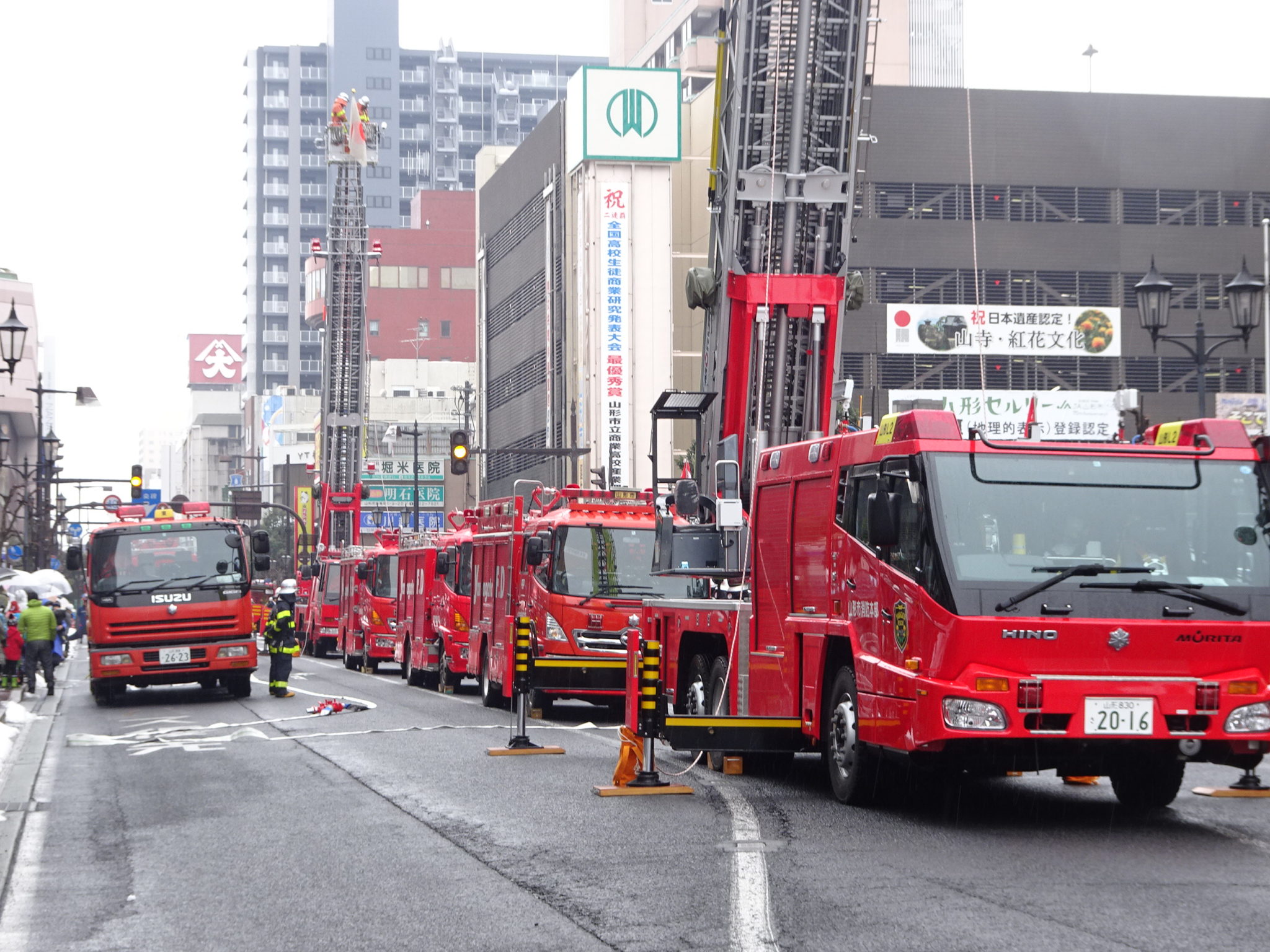 [2023] Yamagata City New Year Firefighters Parade
