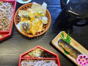 天ぷらとニシン