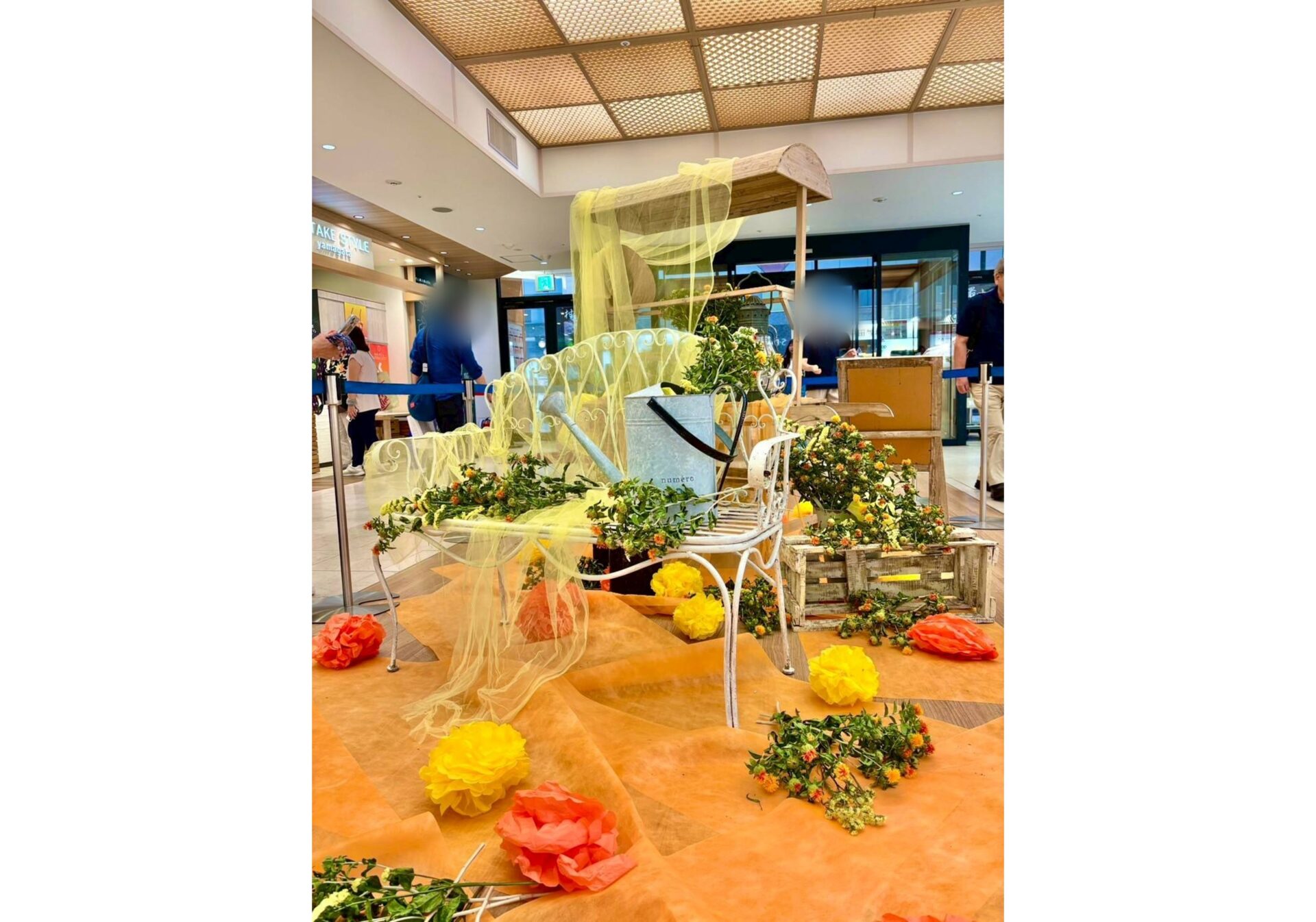 紅花フォトスポット ＠エスパル山形