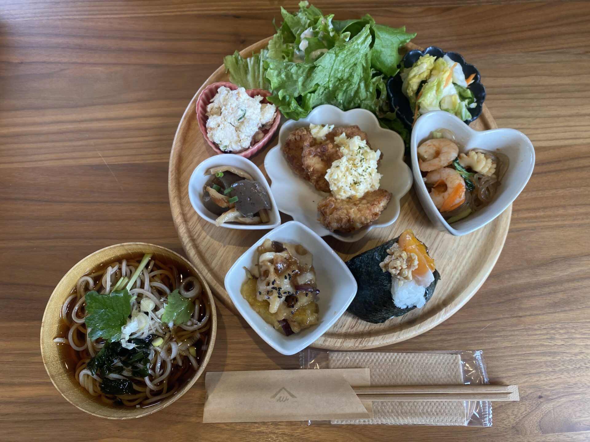 SOBAカフェ 山笑う