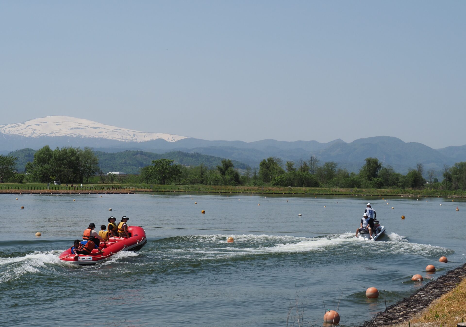 グリバーさがえ(最上川寒河江緑地)