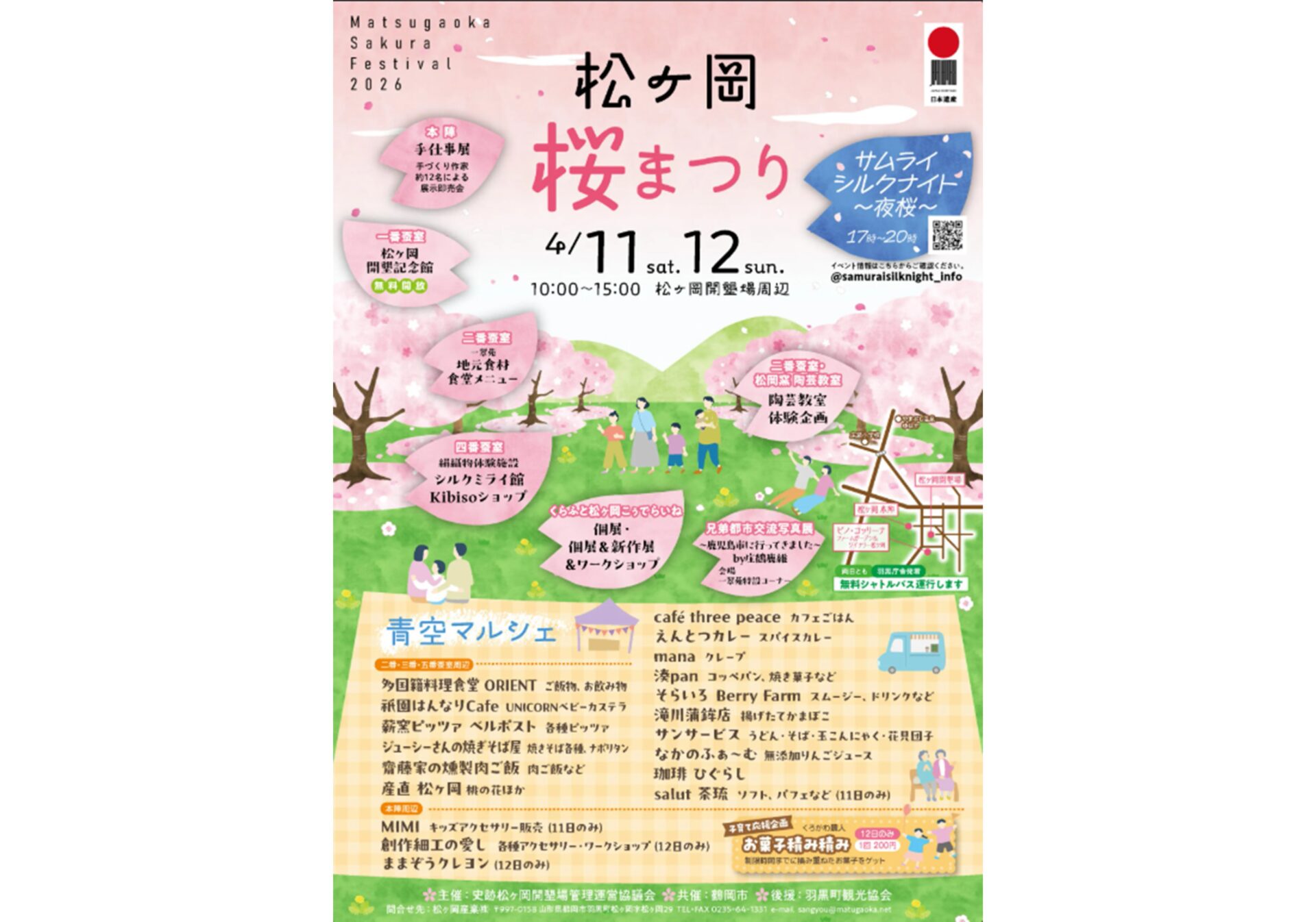 松ヶ岡 桜まつり 2026